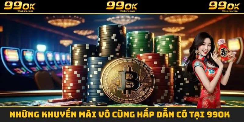 Một vài ưu đãi siêu hấp dẫn mà hệ thống nhà cái 99OK cung cấp